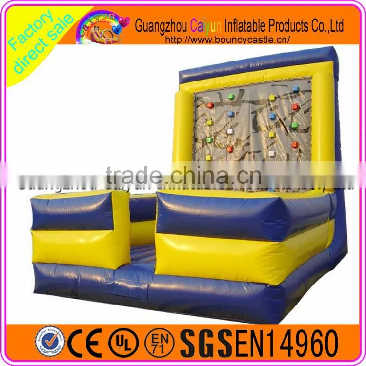 Outdoor Inflatable Climbing Walls Sport For Kids