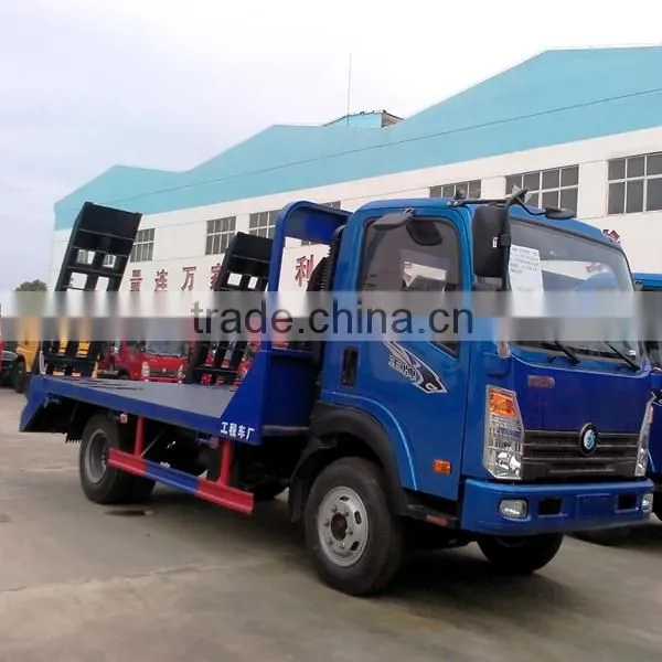 China 4X2 flat truck on hot sale (wrecker , tow truck )