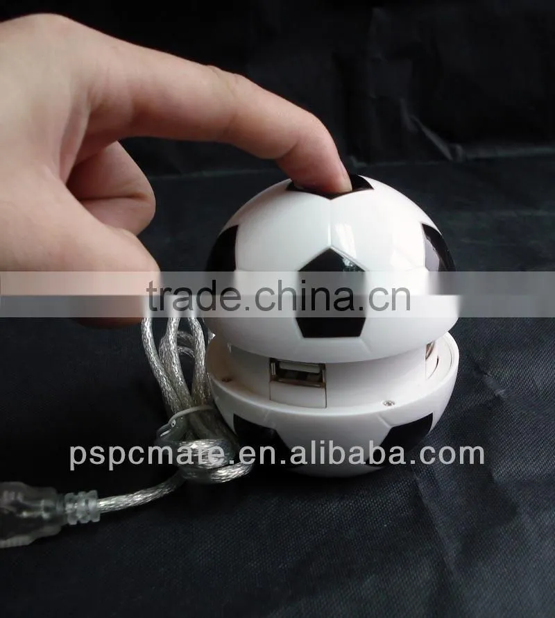Football shaped 2.0 usb hub 4 port for computer/laptop