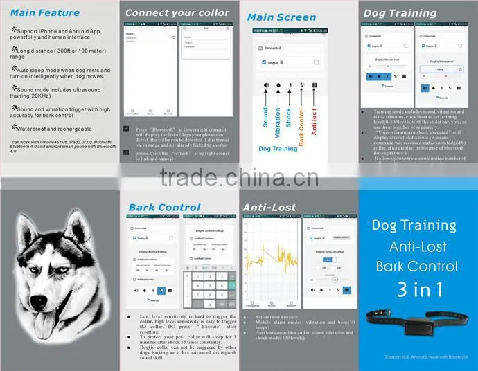 Smart control Multiple training mode Dog Bark Terminator