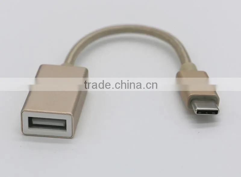 Newest high quality oem usb 3.1 type c cable to usb 2.0 AM cable 150mm