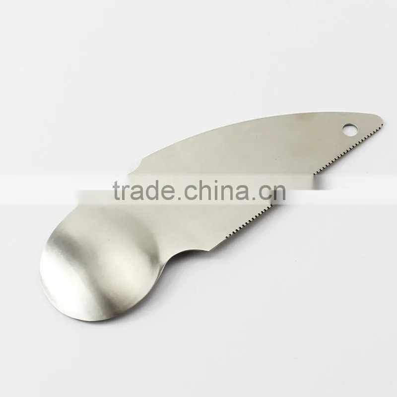 2 in 1 Stainless Stee Kiwi Peeler Fruit Knife Kiwi Parer