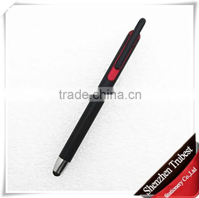 plastic ballpoint pen , plastic touch pen , ballpoint pen with stylus