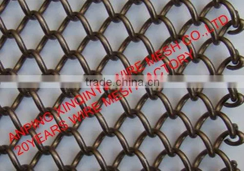 High Tensile Strength spring wire crimped wire mesh for bed