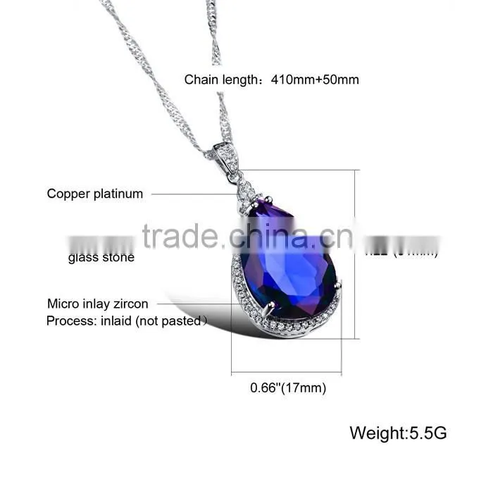 new item wholesale jewellery stone pendant for girls