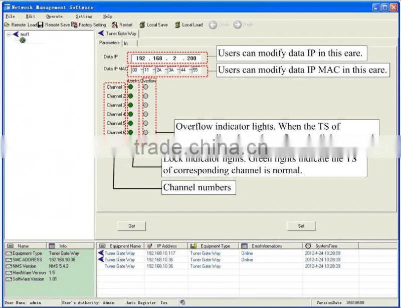 Professional Digital IP Over ASI DVB IP Gateway