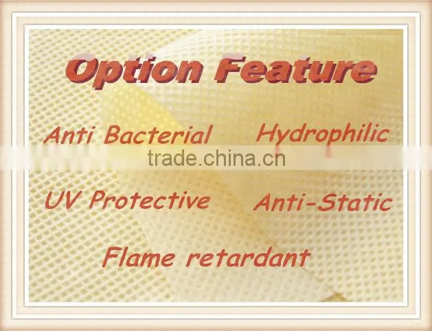 100% pp spunbond nonwoven fabric raw material for disposable bed sheet