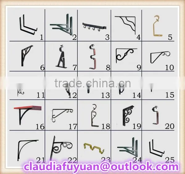 stainless steel garden wall hanging hooks