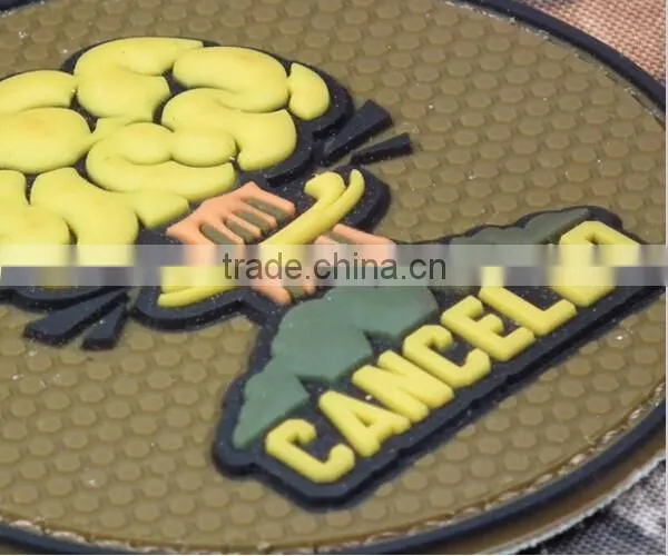CANCELED 3D RUBBER PVC TACTICAL FALLOUT ARMY ISAF MORALE FULL COLOR PATCH