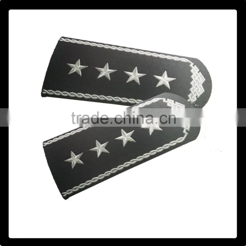 decoration high quality uk army stripes shoulder military epaulettes/epaulette shoulder boards