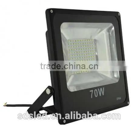 LED 70W SMD5730 IP66 Cool White Black flood light for outdoor using