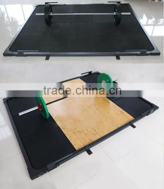 olympic training Weightlifting platform