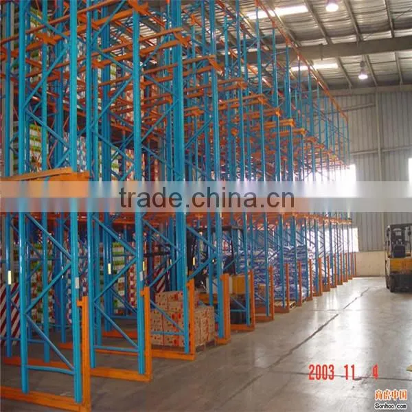 Drive-In Racking, high volume storage of block stacking