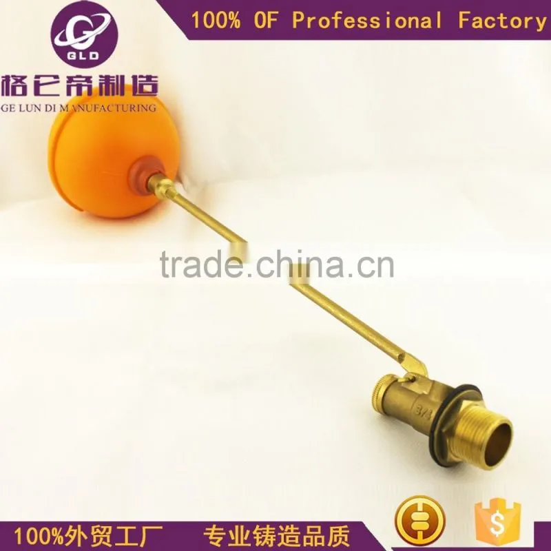 small water tank 1/2 -3/4 inch mini brass float ball valve