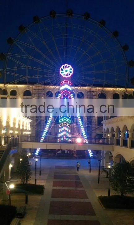 Most popular 42m Amusement rides outdoor electric ferris wheel for sale