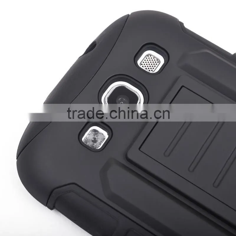 Hybrid Hard Armor Rugged Mobile Phone Case For Samsung Galaxy A3 A5 Stand Back Cover