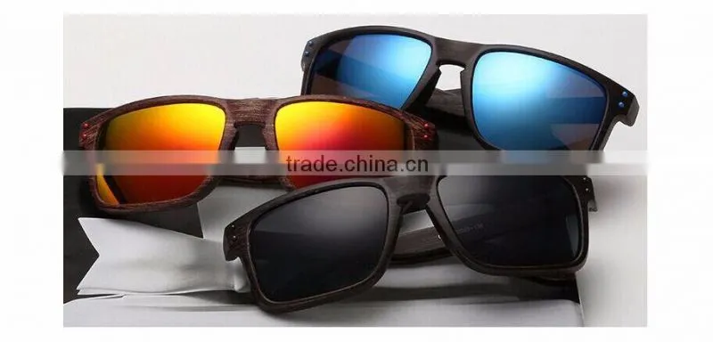 wood sunglasses with polarized lenses