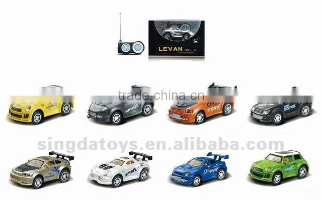 2015 1:63 funny appearance playing card shape mini rc car