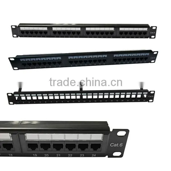 Hot sale Cat6 24 Port Ortronics Cat6 Patch Panel