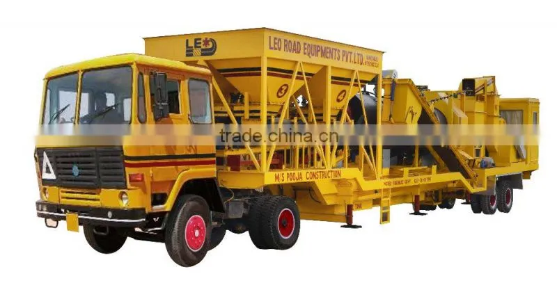 60TPH MOBILE ASPHALT PLANT