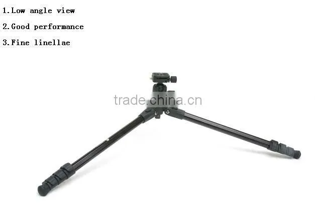 Lightweight Aluminum Ball Head Digital Camera Tripod For Travelling