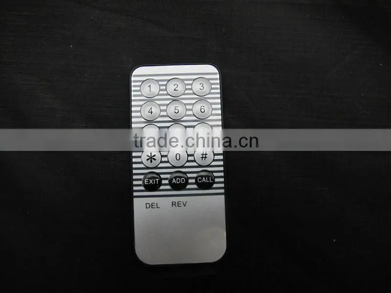 RF Stailless Steel Biometric Fingerprint Scanner GAR-007EM with IR Remote Control