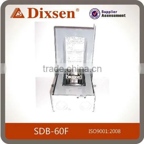 60 Amp Non-Fused A/C Disconnect switch, Volts 240V, Single Phase