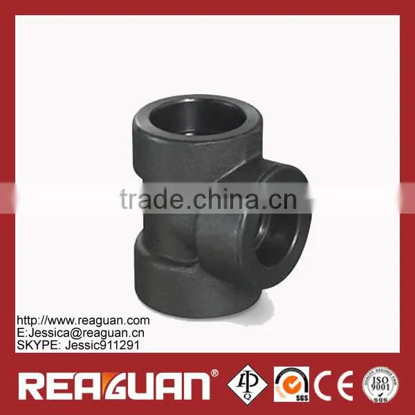 4 inch carbon steel pipe tee