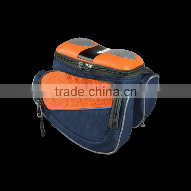 Travel bicycle bag with built-in speaker/bike speaker box