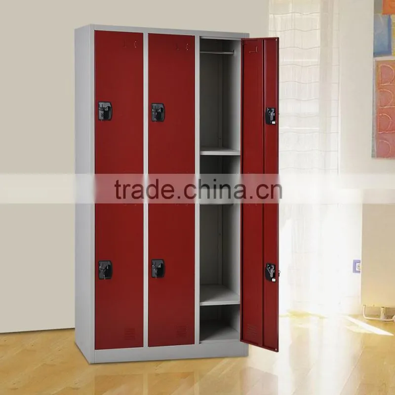Knock down design metal locker,metal sport locker GLT-10X-048