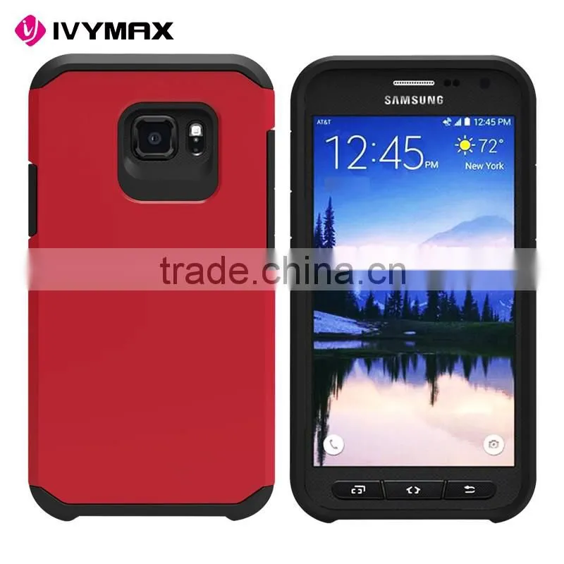 New products 2016 mobile phone case rubber hybrid double layer case for samsung S7 Active /G891