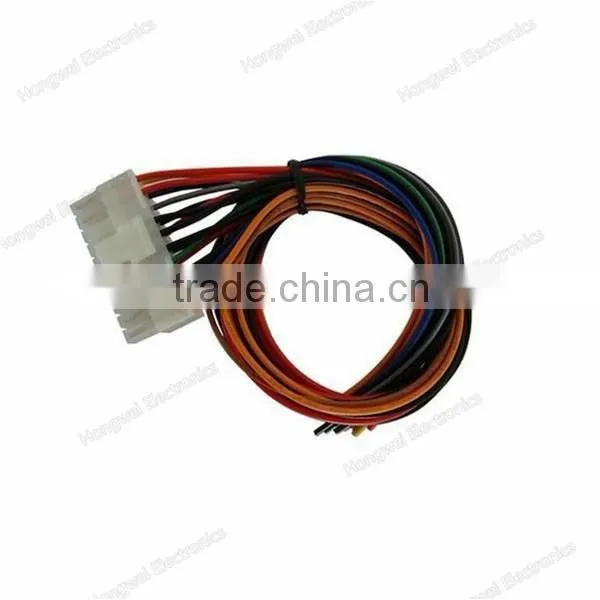 Molex 39012205 dual row 4.2mm pitch 5557 20pin connector to open with UL1007 22awg 300V customized wire cable harness