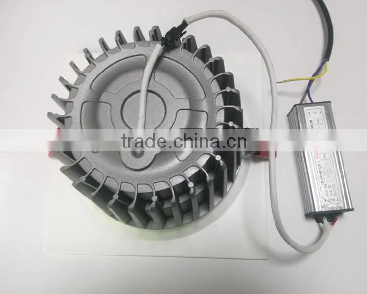 COB ceiling light 4000k led square surface downlight 30w