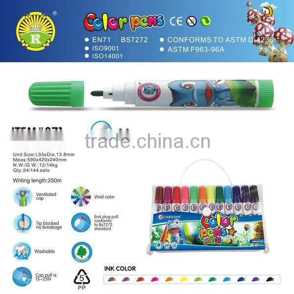 Small color pen for kid item 871