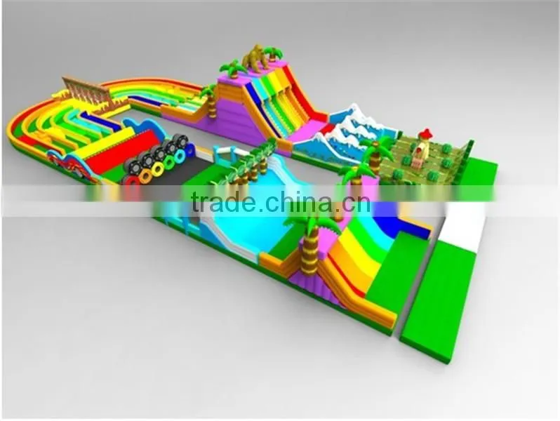 Adult Giant Inflatable Obstacle Course for Sale