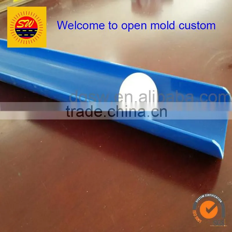 Seamless perky-looking semicircle ABS tube