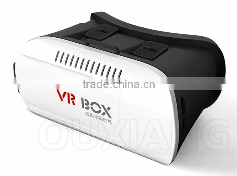 Factory wholesale Virtual Reality Smartphone VR box 3D Glasses Headset 3D Movies Games vr 3d glasses for smartphones
