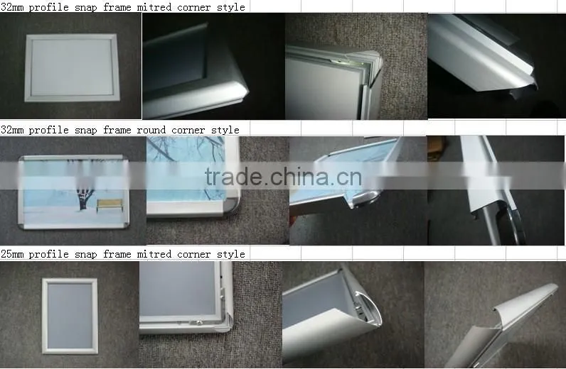A0 A1 A2 A3 A4 Sliver wall mounted poster frames for display