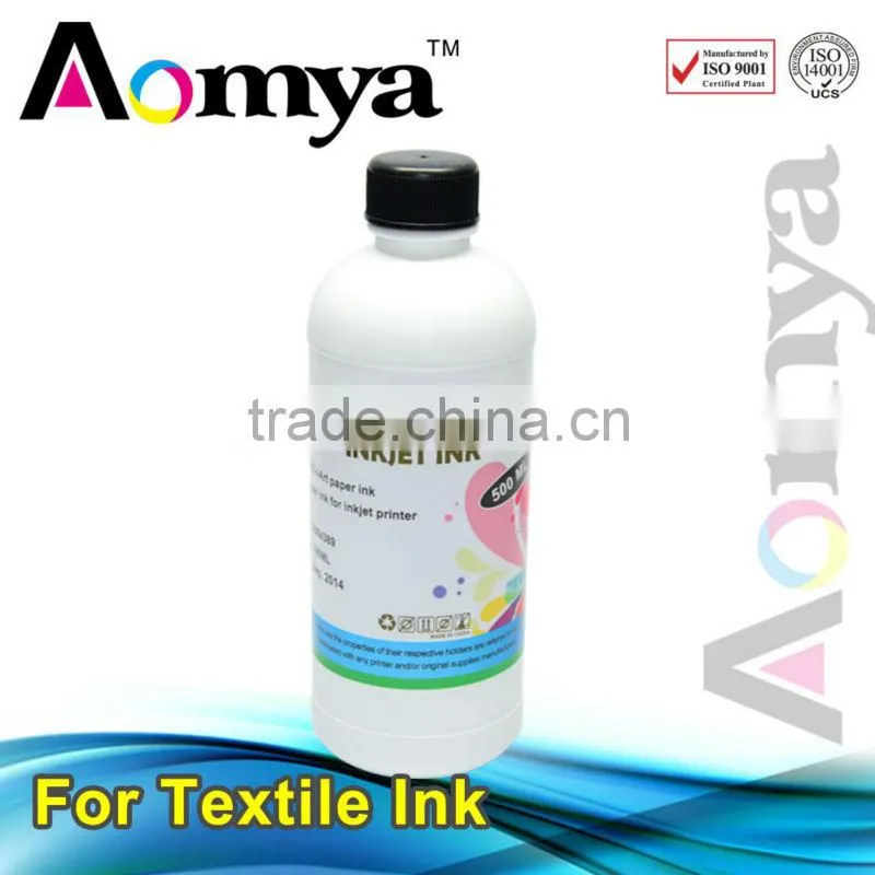 Printing head cleaning solution for Textile ink