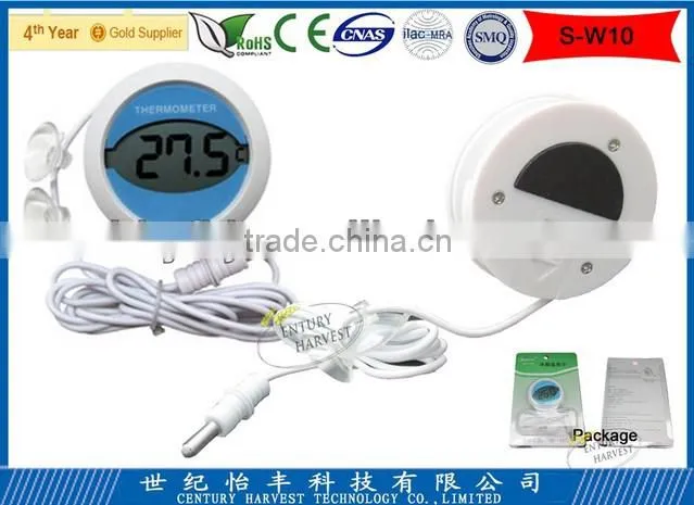 Digital refrigerator thermometer for refrigerator freezer temperature monitor