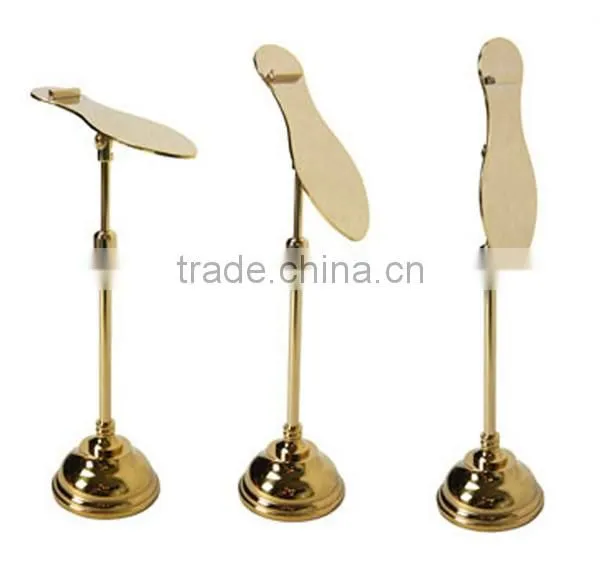 Best Quality Stainless Table Standing Metal Steel Shoe Display Racks