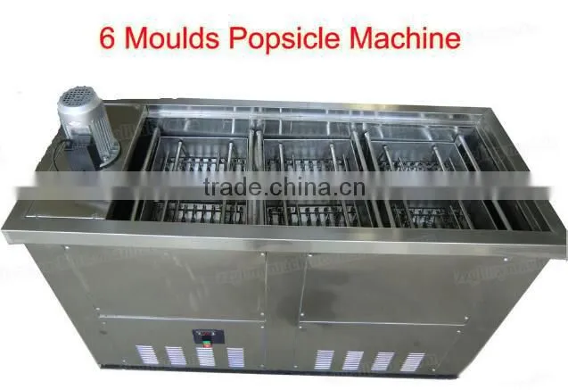 Double Moulds Ice Popsicle Machine/ Ice Lolly Machine/ Popsicle Making Machine