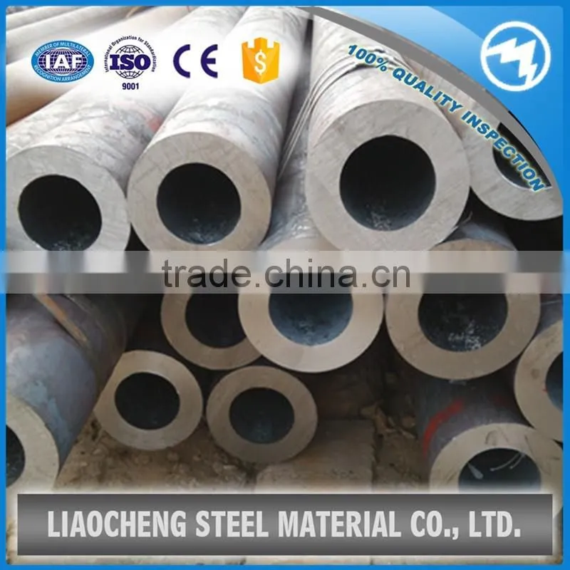 X52 low alloy hot rolled cold formed black welded steel pipe