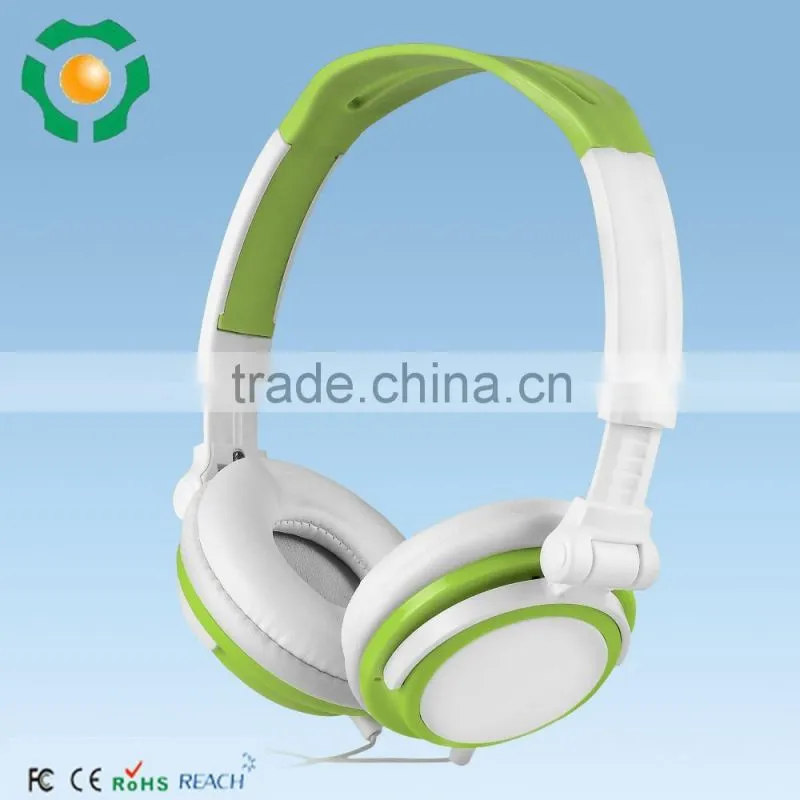 Premium Sound Over Hand Headphone, Stereo Portable Headphones for Music