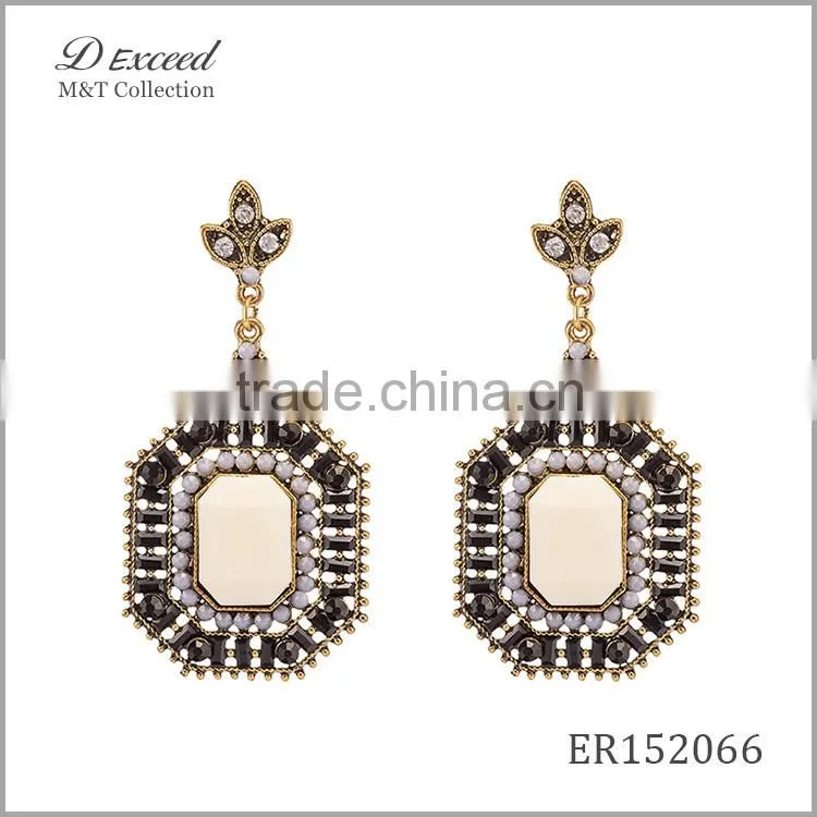 Wholesale Jewelry New Designs Ladies/Women's Ethnic Bohemian Resin Earrings Dangle Earrings