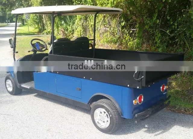Cruise Car Brand 2P Electric American Utility Vehicle with 4'x6' Cargo Bed