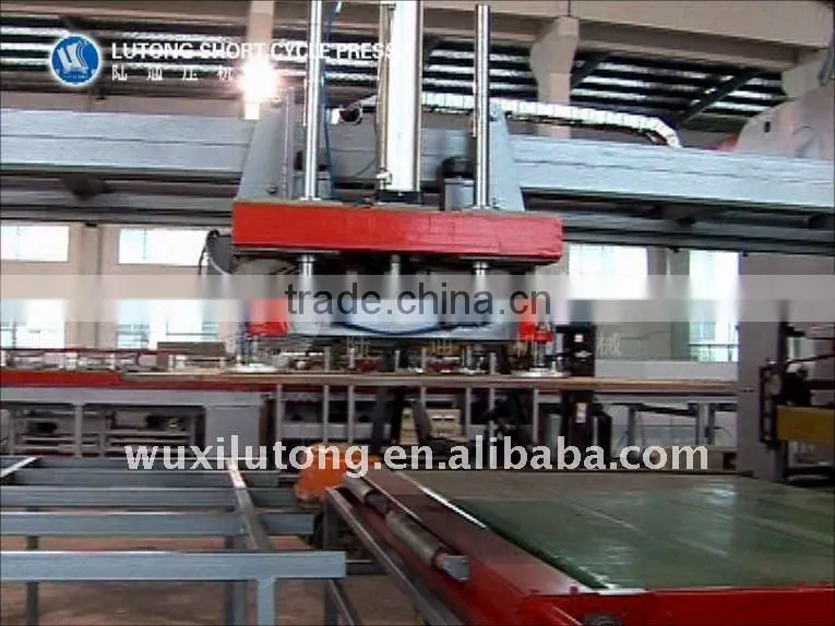 YX 2800 6X12 Short Cycle Press Machine