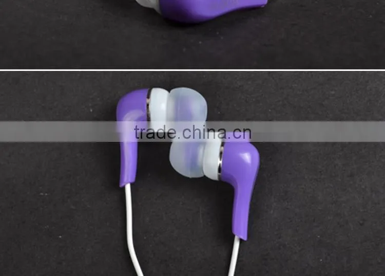metal earphone for apple earphone with good quality for mp3 or mobile phone