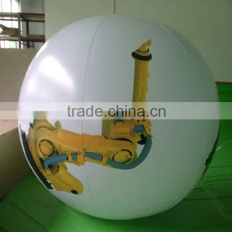 1 meters vivid printing inflatable giant ball, advertising giant ball