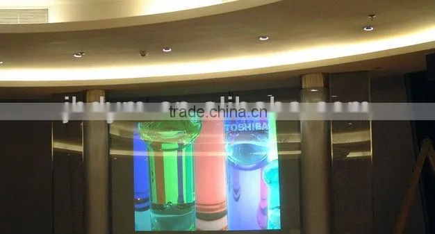 Transparent rear projection screen for Glass window in high quality, best price